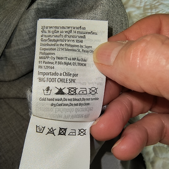 NWT Cotton on Grey Straight leg Dress pants US size 10 - Picture 14 of 16